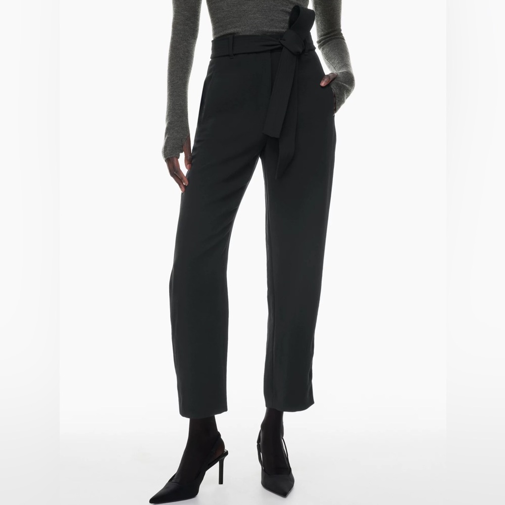 Aritzia Wilfred Tie-Front Pants